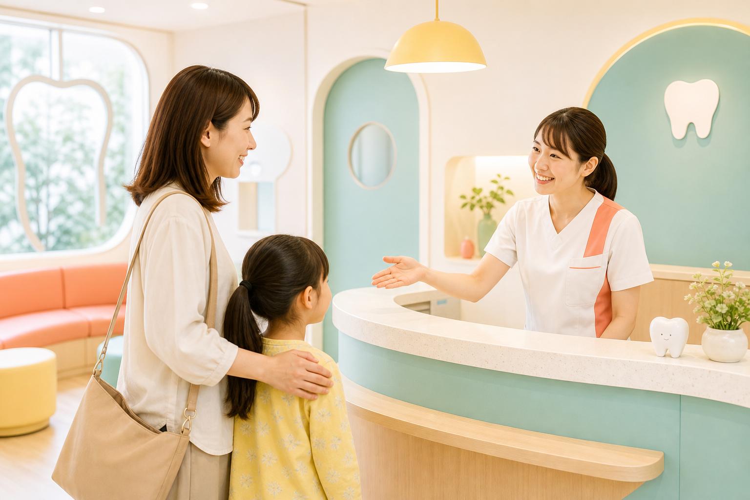朝の受付準備イメージ
