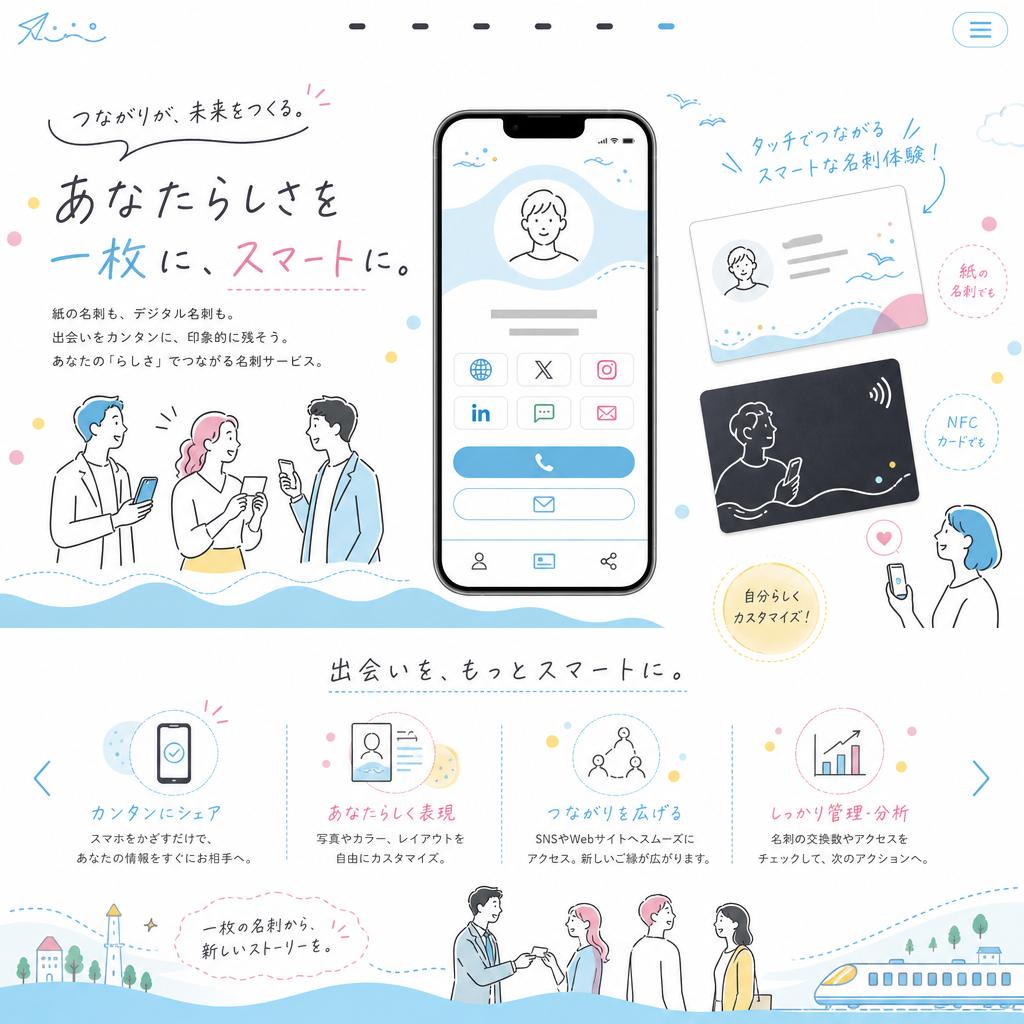 ミニホームページのイメージ