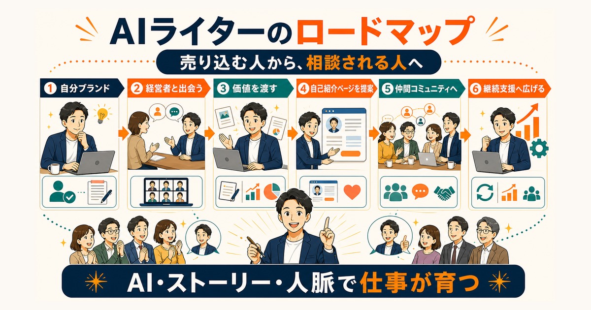 AIライター漫画導線制作実績のサムネイル