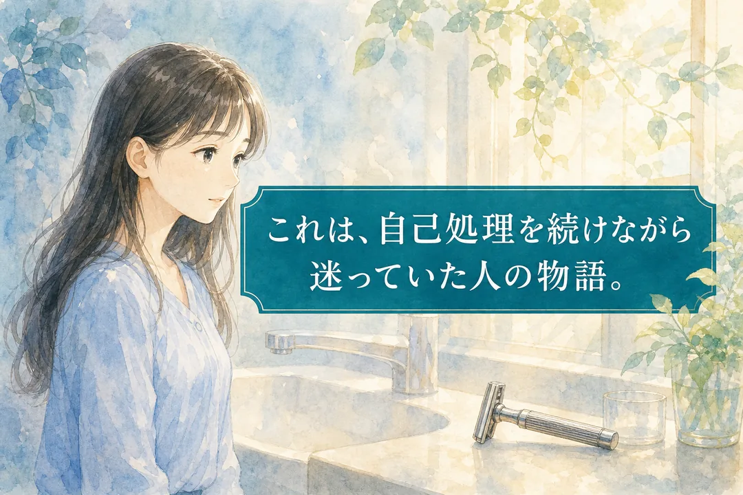 自己処理を続けながら迷っていた人の物語